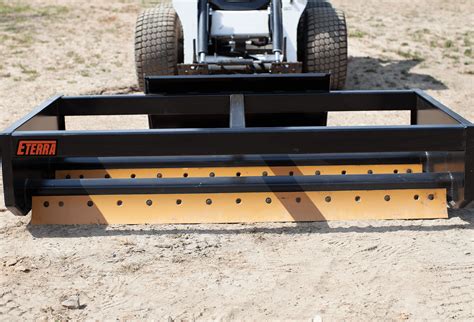 mini skid steer box blade|grading blade for skid steer.